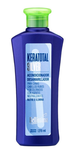 Acondicionador Keratotal Silver X 270 Ml - Bellissima