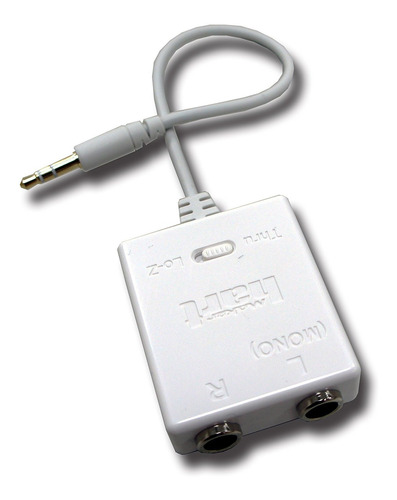 Maker Hart Dm2s Adaptador De Audio Dual De 0.250 in (1/4 ) H