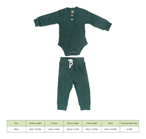 Conjunto De Body De Bebé De Manga Larga Trajes De Bebé De A