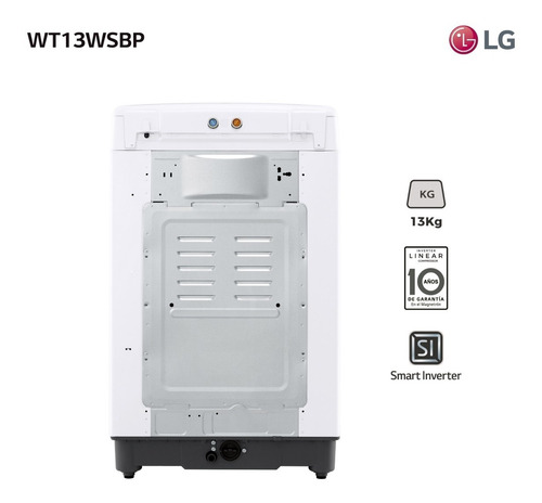 Lavarropas Superior LG 13 Kg Wt13wsbp - Garantía Oficial