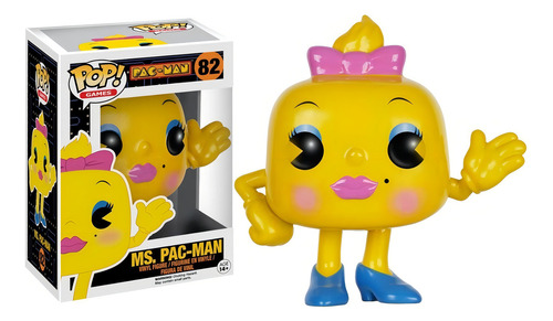 Funko Pop Games Ms. Pac Man Pac-man 82