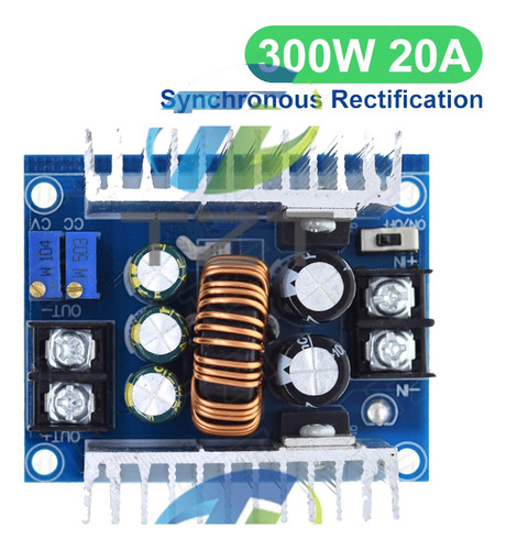 Regulador De Voltaje Dc-dc 20a Ajustable
