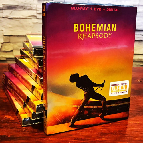 Bohemian Rhapsody Blu-ray + Dvd Original Nuevo En Stock