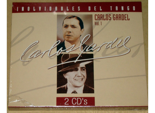 Carlos Gardel Inolvidables Del Tango Vol 1 2 Cds Nuevo Kkt 