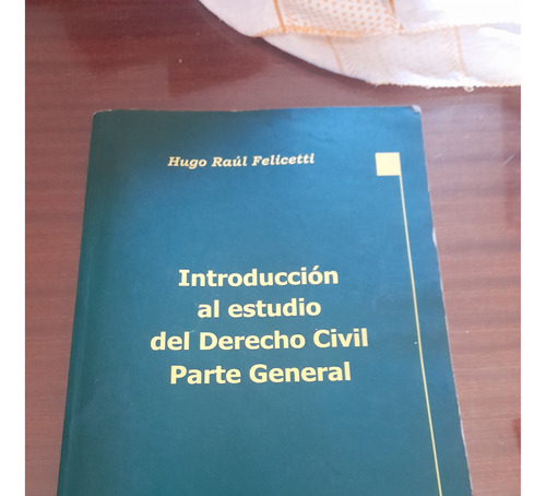 Libro Introduccion Al Estudio Del Derecho Civil