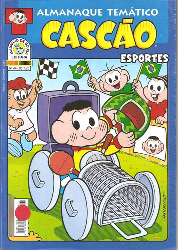 Hq Almanaque Temático Cascão Nº 44 - Esporte