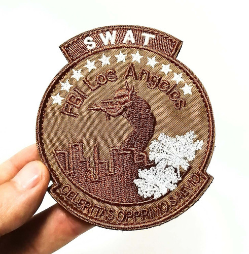 Parche Militar, Swat Fbi Los Angeles