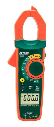 Ex655 Extech Multiamperimetro De Gancho 600a Ca/cd