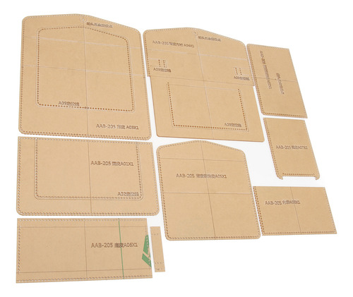 Plantilla Para Hacer Bolsos De Hombro, 9 Piezas, Acrílico De