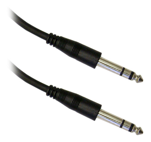 Cable Plug 1/4 Stereo A Plug 1/4 Stereo 1.5mts - Escar