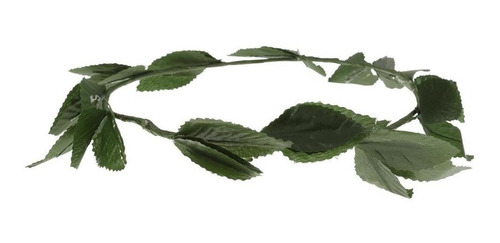 3x Hoja Verde Romana Diosa Griega César Corona De Laurel