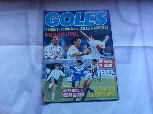 Revista Goles 1770 Oscar Ruggeri 