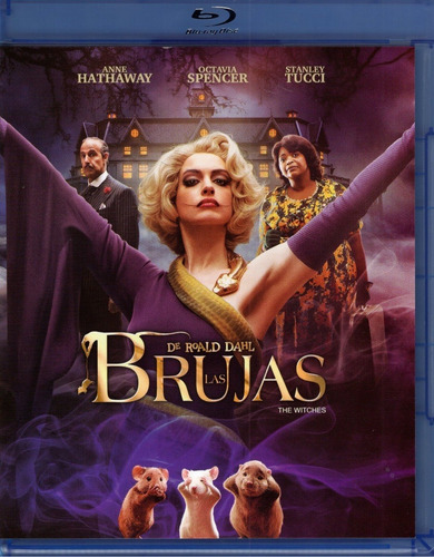 Las Brujas The Witches 2020 Anne Hathaway Pelicula Blu-ray