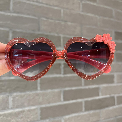 / 2 Gafas De Sol En Forma De Corazón Para Niños, Gafas