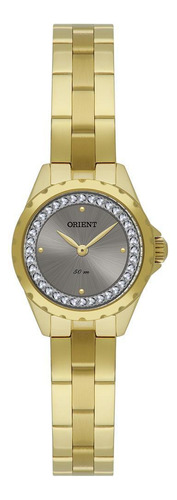 Relógio Orient Feminino Dourado 22mm - Fgss0219 G1kx