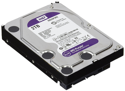 Imagen 8 de 8 de Disco Rigido Western Digital Wd20purz Purple 2tb Videovigila