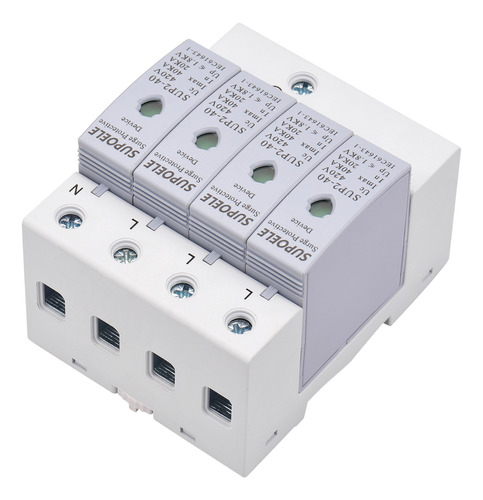 Protector De Corriente Breaker Thunder Din Rail Proof