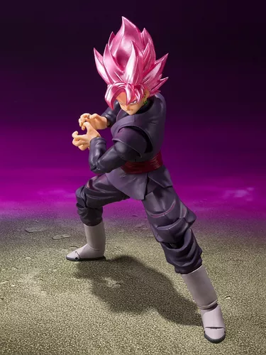 Boneco Sh Figuarts Goku Black Super Sayajin Saiyan Rose - R$ 379,9