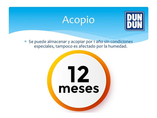 Masa Dun Dun Adhesivo Listo Para Usar En Ladrillos 3kg X 6 U