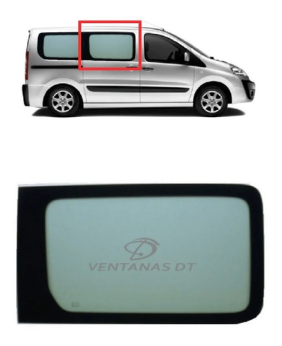 Vidrio  Fijo Delantero Peugeot Expert Tepee Equipamientos