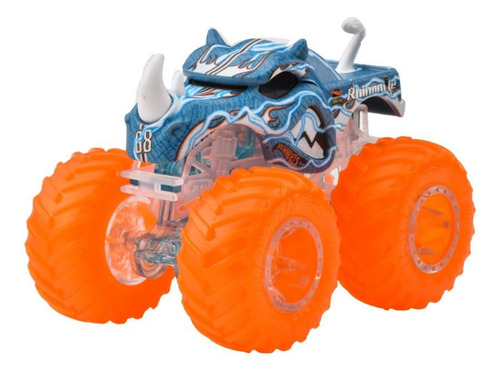 Monster Truck Power Smashers Hot Wheels Hyj19 Color Rhinomite