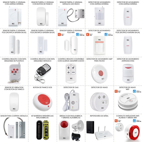 Imagen 10 de 10 de Alarma Touch Gsm App Inalambrica Alerta Celular Segiridad Casa Negocio Kit Sensores Vecinal Sistema