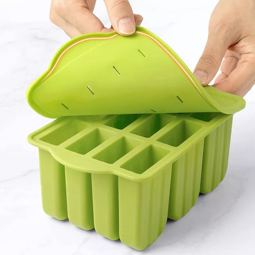Moldes Caseros Para Hacer Paletas Con 12 Cavidades