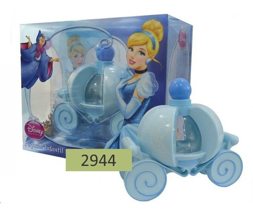 Perfume Cenicienta Disney Princesas Carroza 100 Ml