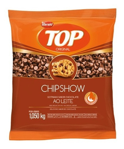 Gotas Forneavel Chipshow Ao Leite Harald Top 1 Kg