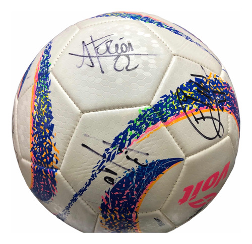 Balon Voit Autografiado Por Plantel De Fc Leon