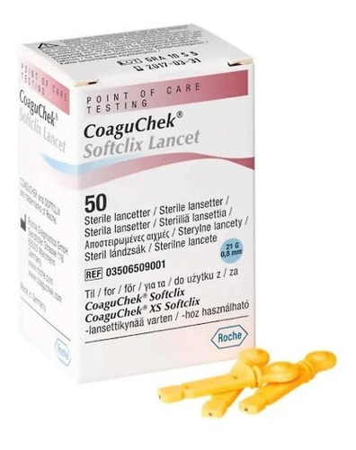 Coaguchek Xs Softclix Lancetas [50 Uni.]