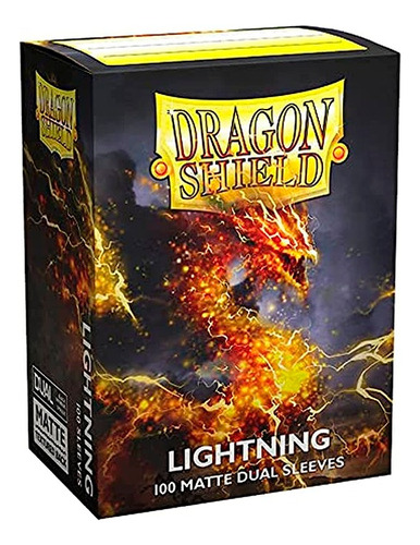 Dragon Shield - Padrão - Lightning Matte Dual Sleeve