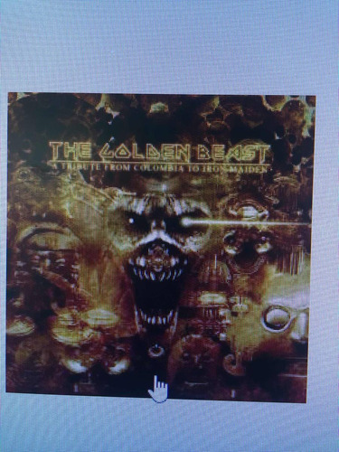 Cd Tributo Colombiano A Iron Maiden The Golden Beast