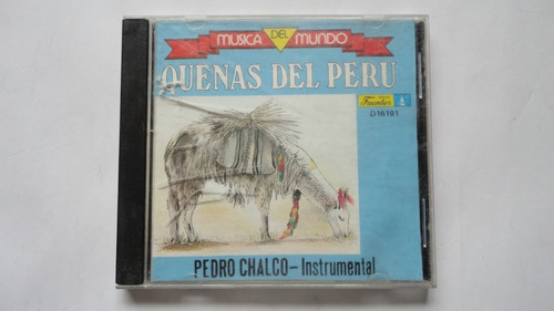 Cd Quenas Del Peru- Pedro Chalco- Instrumental    Ljp