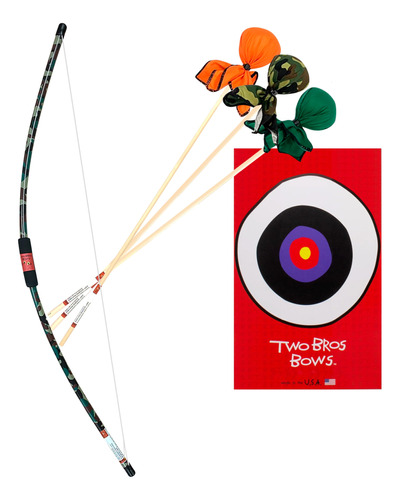 Two Bros Bows Toy Archery Set-kit De Arco Y Flecha Para Nino