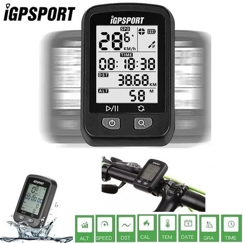 Ciclocomputador Gps Igpsport Igs20e Bicicleta + Suporte+case