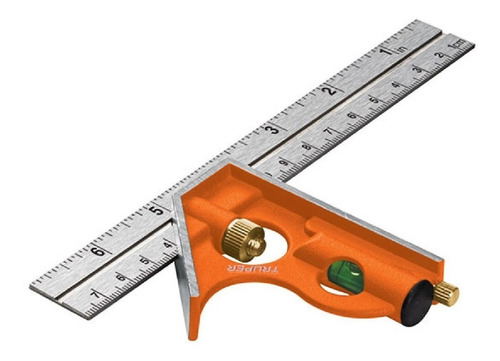 Escuadra Combinacion Rectificada 6´ Con Punzon Nivel 14369