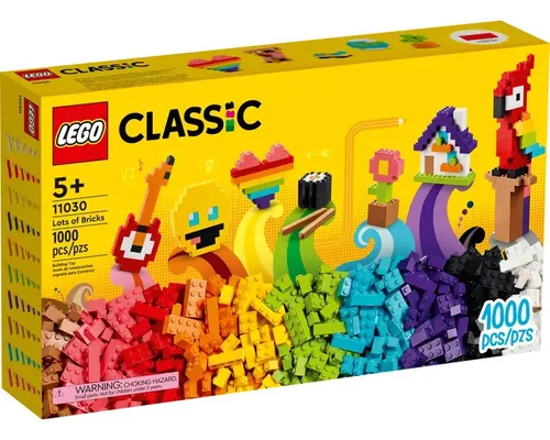 LEGO Classic Build Together 11020 - Juego de juguetes de construcción  creativa para niños, niñas y niños a partir de 5 años (1,601 piezas)