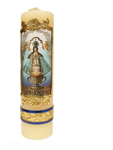 Cirio O Vela De Oración Virgen De San Juan De Los Lagos