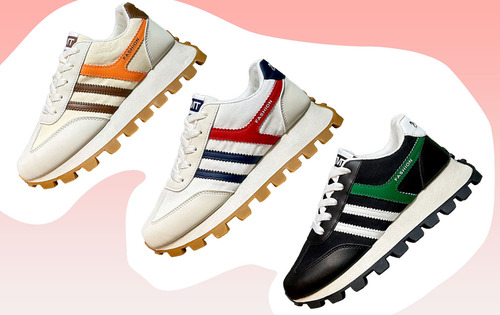 Zapatillas De Deporte De Malla Ligeras Y Modernas Para Mujer