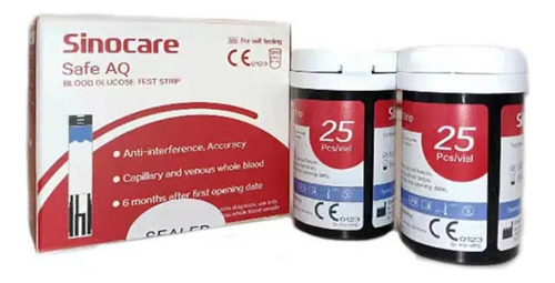 Glucómetro continuo Sinocare Safe AQ Smart rojo
