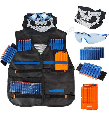 Kit De Chaleco Táctico Para Niños Para Nerf Guns N-strike