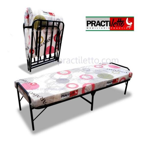 Cama Plegable Nueva 178 X 65 + Colchon ( Foto Regst) Reparto