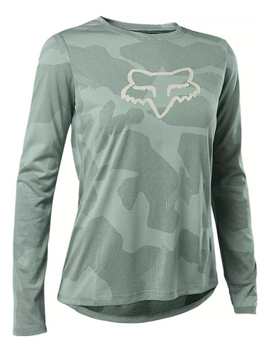 Remeras Ciclismo Mujer Mangas Largas Fox Ranger Tru Dri Ls