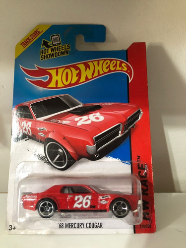 Hot Wheels  - ´68 Mercury Cougar - En Blister 