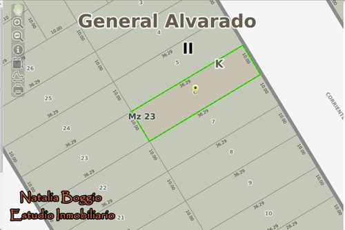 Imagen 9 de 11 de Lote En Arenas De Oro Calle Sarmiento Y Carlos Pellegrini