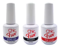 Comprar Kit Cu002F3u Gel Base Bond Aid Top Coat Primer Desidratador Unha