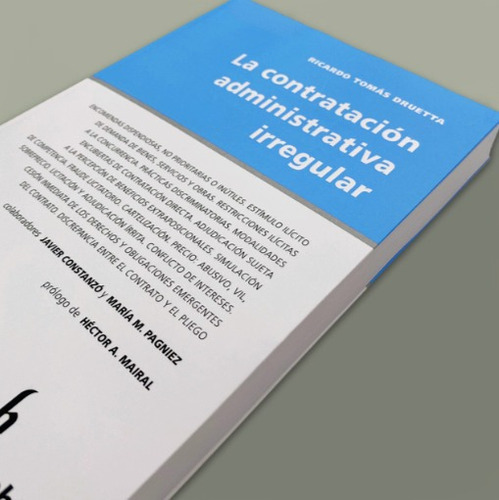 La Contratación Administrativa Irregular, De Enrique Tomás Druetta. Editorial Hammurabi En Español
