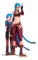 Comprar Jinx Y Powder - Arte Fanático En Estatuilla
