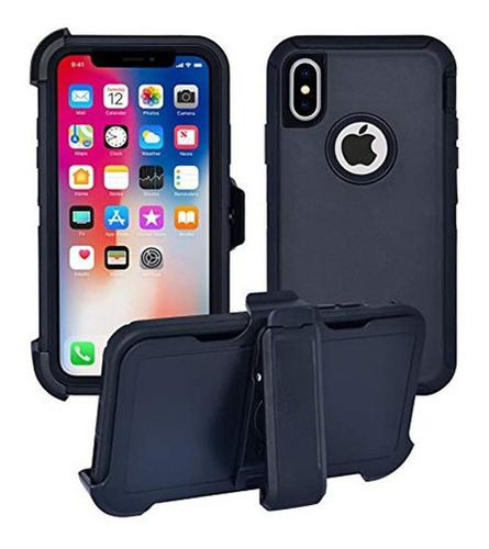 Cubierta Alphacell Compatible Con iPhone X | Holster Case Se